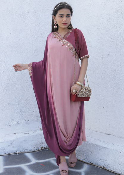 kaftan one side sleeves