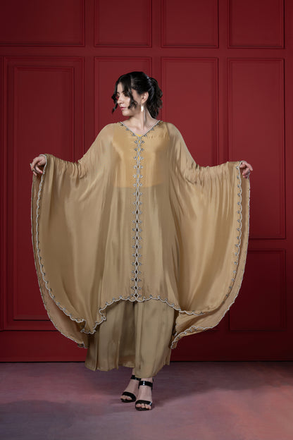 kundan Kaftan Set