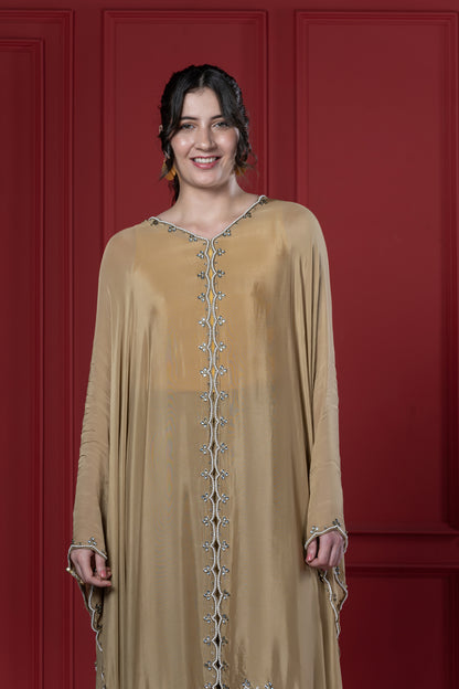 kundan Kaftan Set