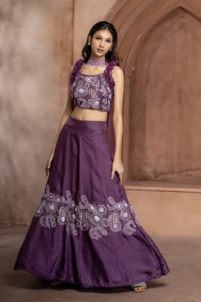 Embroidered Lehenga Set