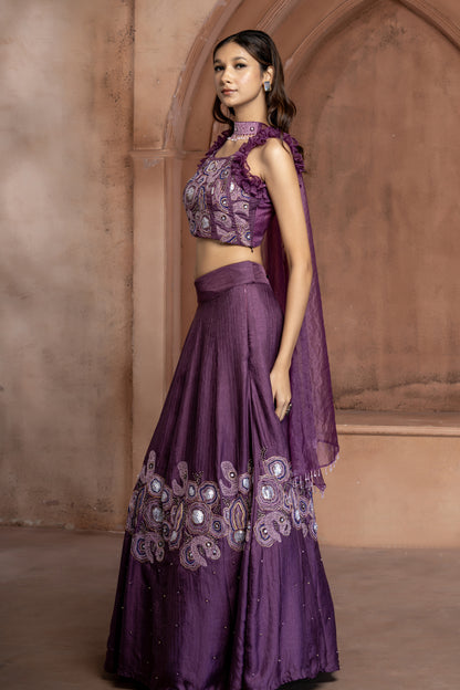 Embroidered Lehenga Set