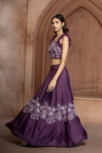 Embroidered Lehenga Set