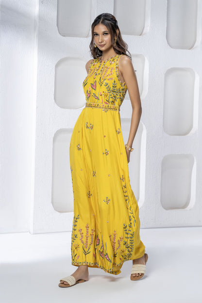 Yellow Vibrant Jumpsuit